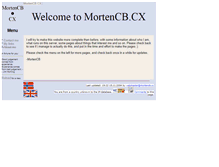 Tablet Screenshot of mortencb.cx